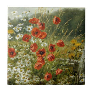 Azulejo Poppies e irlandeses