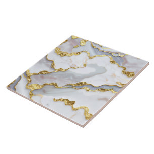Azulejo Popular Colección de oro blanco de la ágata de már