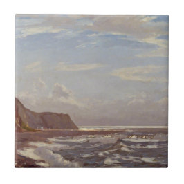 Azulejo Por la mañana a orillas de la isla de Wight