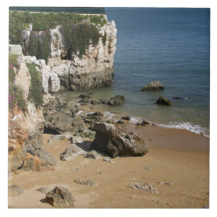 Azulejo Portugal, Cascais. Praia da Rainha, una playa en
