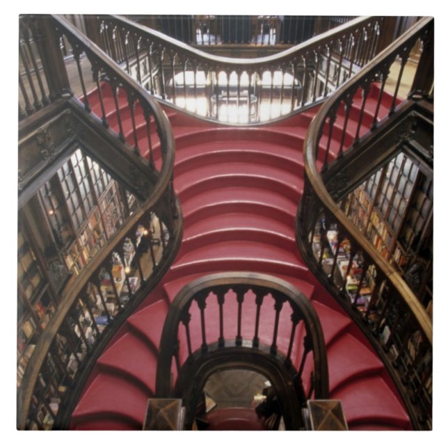 Azulejo Portugal, Oporto (Porto). Escaleras históricas (Frente)