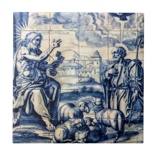 Azulejo portugués 005 (Frente)