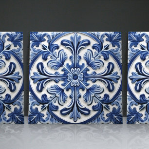 Azulejo Portugués Marino Lisboa Arte Ornamental