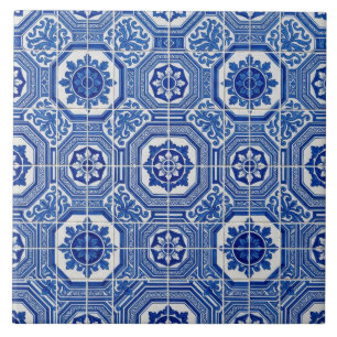 Azulejo portugués tradicional