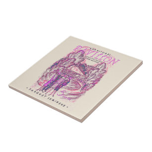 Azulejo Poster de eventos publicitarios en francés de colo