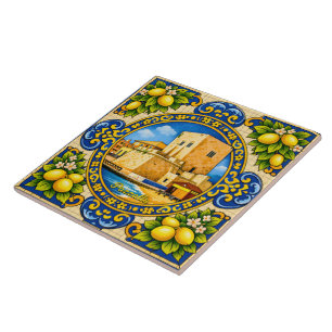 Azulejo  Pozzallo Sicilia Torre Cabrera  