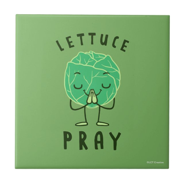 Azulejo Pray Lettuce (Frente)