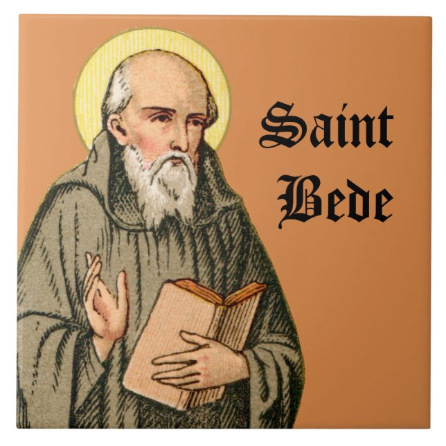 Azulejo Predicación de la abeja venerable (P 008) (Frente)