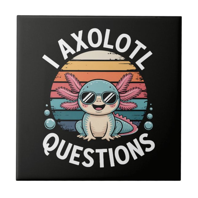 Azulejo Preguntas sobre Ajolote (Frente)