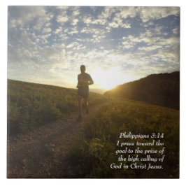 Azulejo Presiono hacia el objetivo filipino 3:14 Escritura