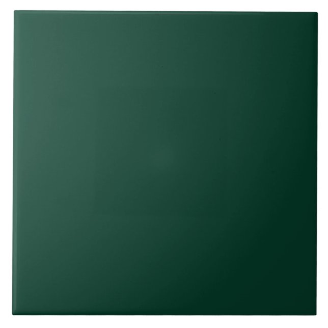 Azulejo Presupuestario Monocromo verde esmeralda (Frente)