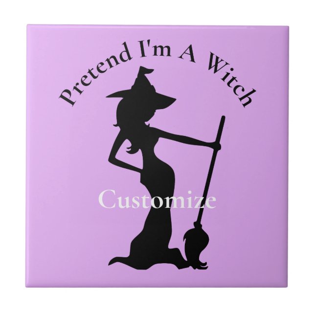Azulejo Pretende que soy una bruja Thunder_Cove (Frente)