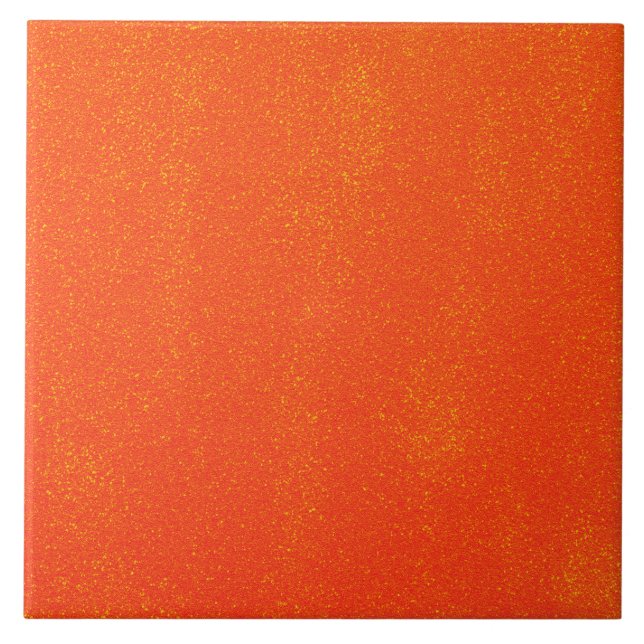 Azulejo Pretty Orange Sparkly Mess (Frente)