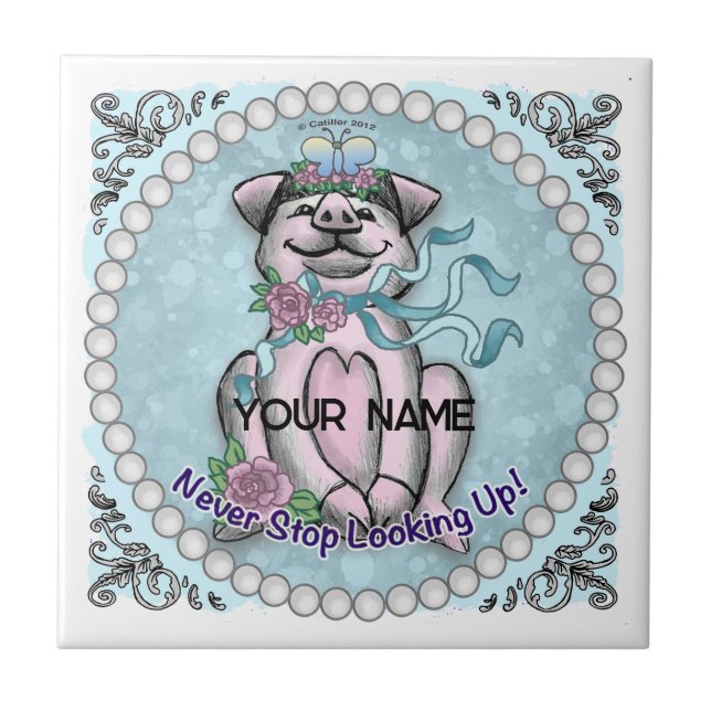 Azulejo Pretty Piggy   (Frente)