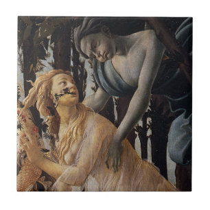 Azulejo Primavera, Cloris y Zephyrus, Sandro Botticelli