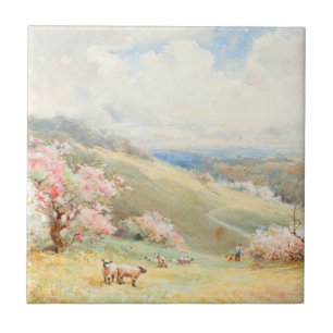 Azulejo Primavera de cosecha de Joseph Rubens Powell