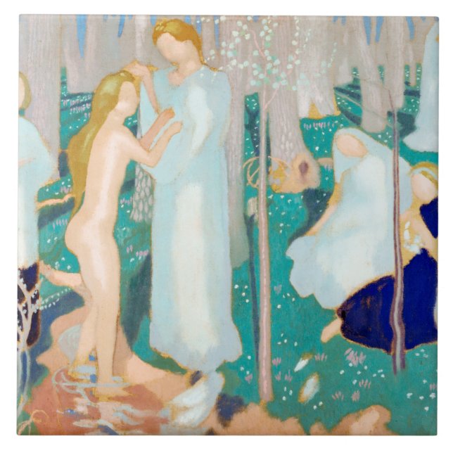 Azulejo Primavera, Maurice Denis (Frente)