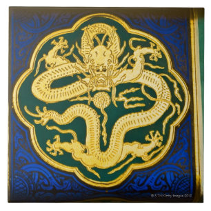 Azulejo Primer de una pintura, torre de Buda 2