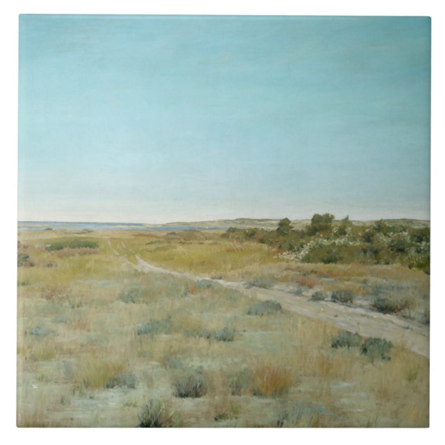 Azulejo Primer toque de otoño: Paisaje en el estado de Nue (Frente)