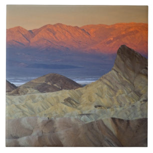 Azulejo Primera luz de la mañana en Zabriskie Point y