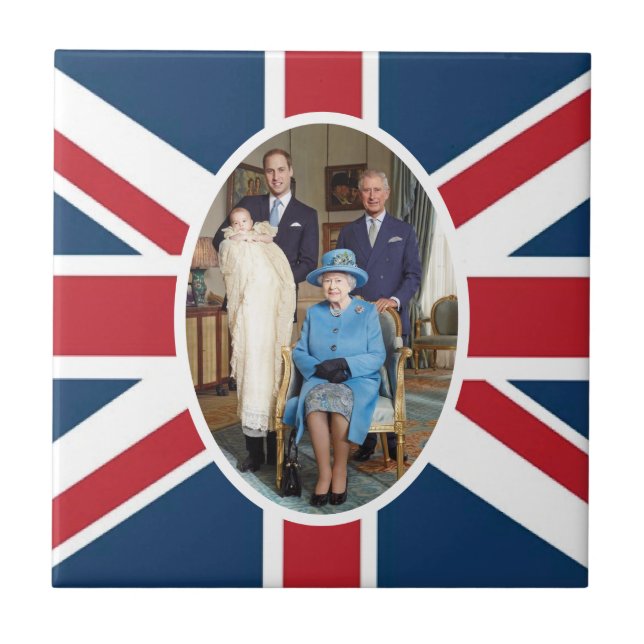 Azulejo Prince George - William & Kate (Frente)