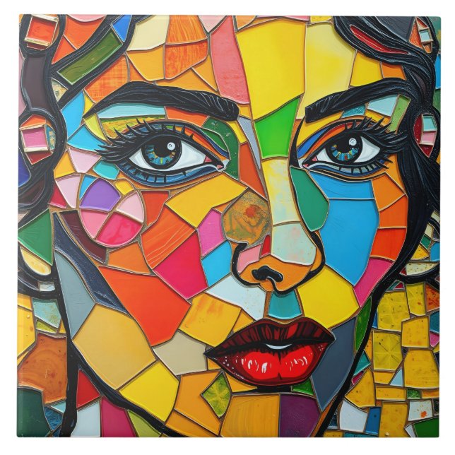 Azulejo “Prismara” - Fragments of Her Flame (Frente)