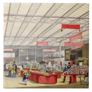 Azulejo Producción colonial en la gran exposición de 1851,