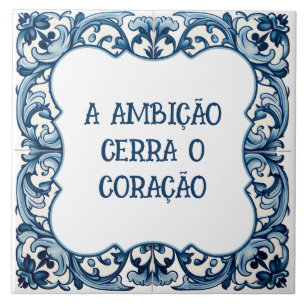 Azulejo Provérbio português