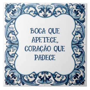 Azulejo Provérbio português