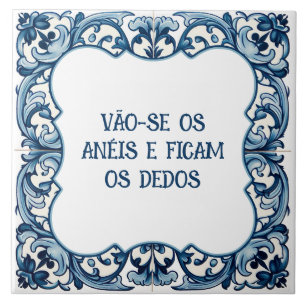 Azulejo Provérbio português