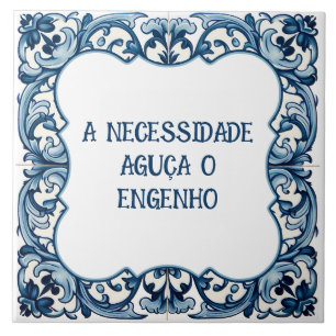 Azulejo Provérbio português