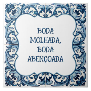 Azulejo Provérbio português