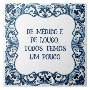 Azulejo Provérbio português