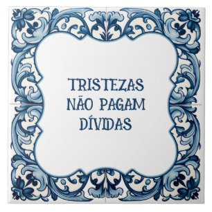 Azulejo Provérbio português