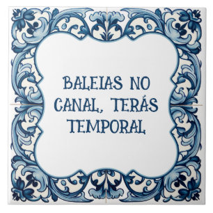 Azulejo Provérbio português