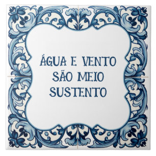 Azulejo Provérbio português
