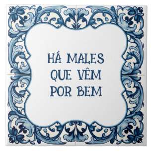 Azulejo Provérbio português