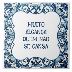 Azulejo Provérbio português