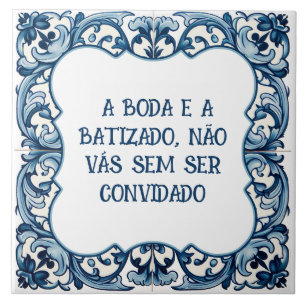 Azulejo Provérbio português