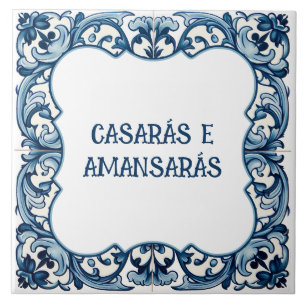 Azulejo Provérbio português