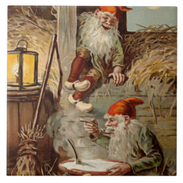 Azulejo "Pudding In the Barn" de Jenny Nystrom