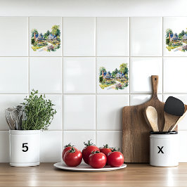 Azulejo Pueblo Americano