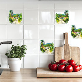 Azulejo Pueblo jamaiquino