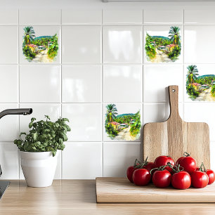 Azulejo Pueblo jamaiquino