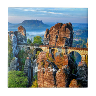 Azulejo Puente Bastei, Saxon, Suiza