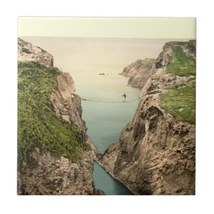 Azulejo Puente de cuerda, Carrick-a-Rede, condado Antrim