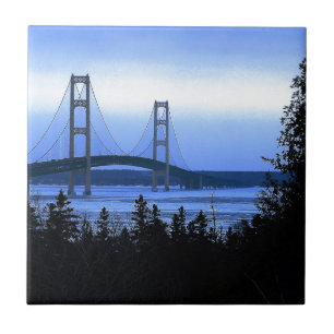 Azulejo Puente de Mackinac