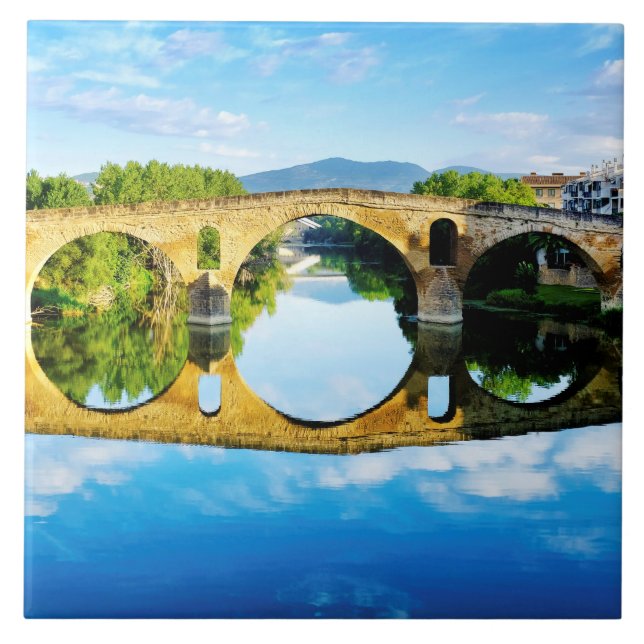 Azulejo Puente la Reina (Frente)