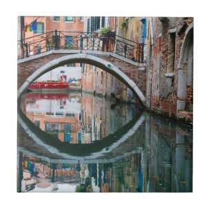 Azulejo Puente sobre el Canal de Venecia