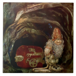 Azulejo “Puerta de trol” de John Bauer